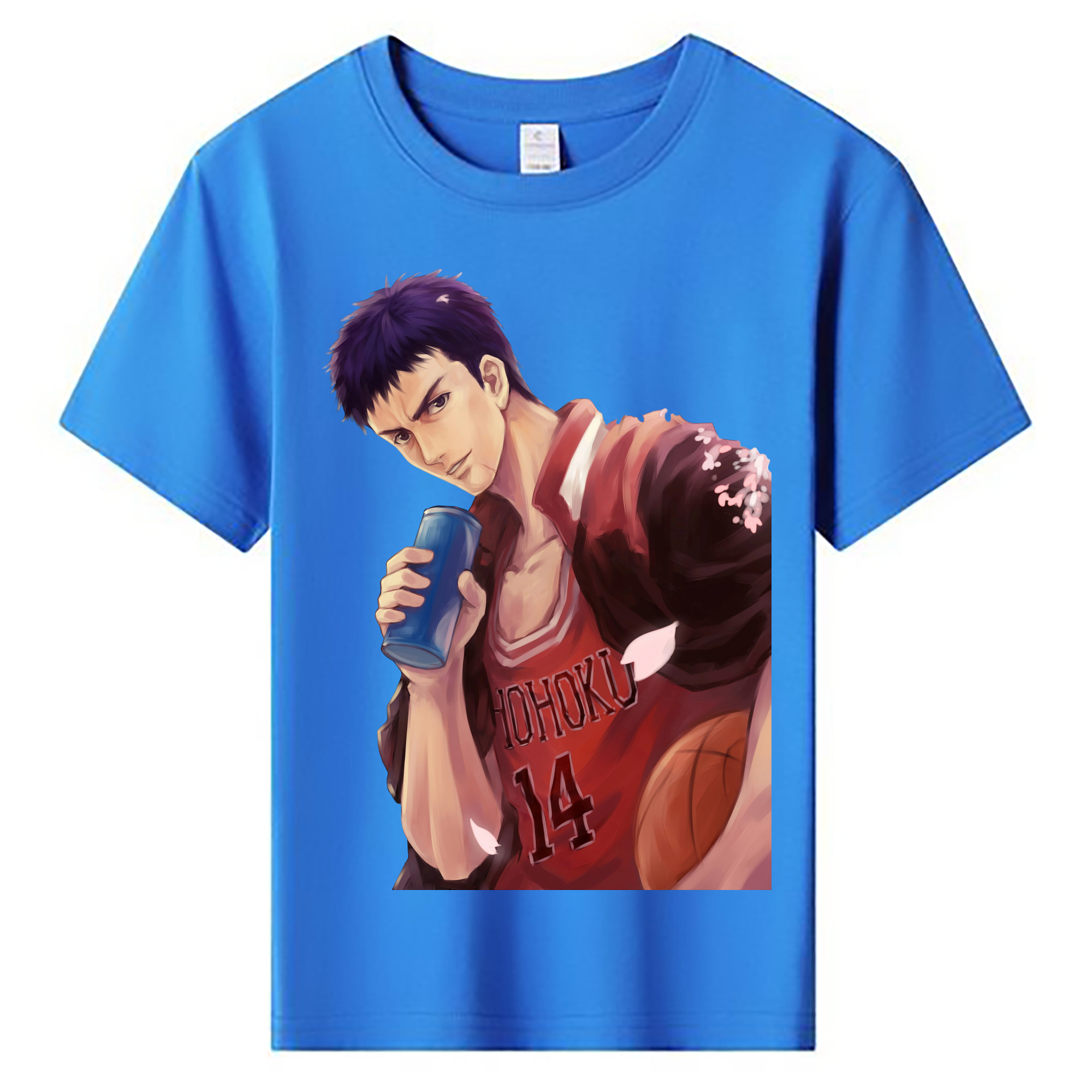 （画像用） SLAM DUNK／スラムダンク 綿100％キッズTシャツ（フロントプリント）